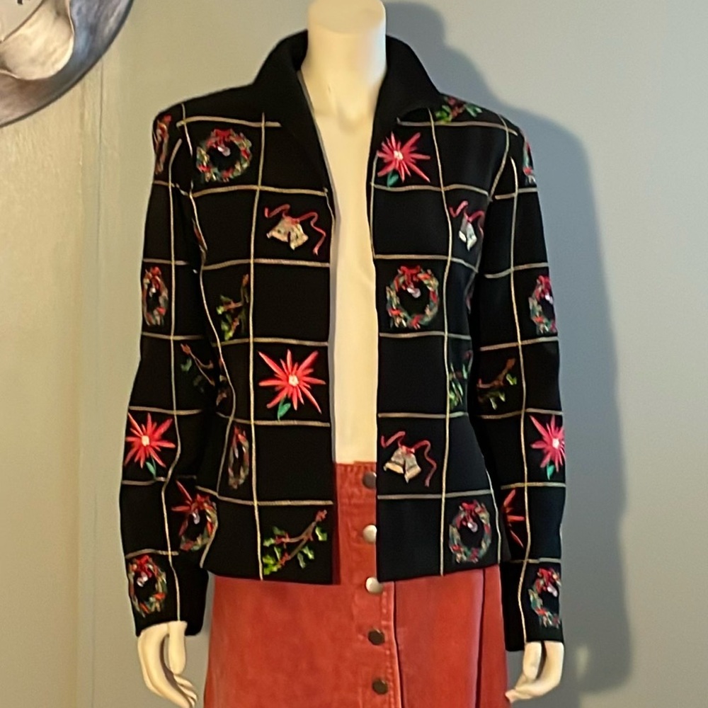 MAK new York Christmas jacket, size 14